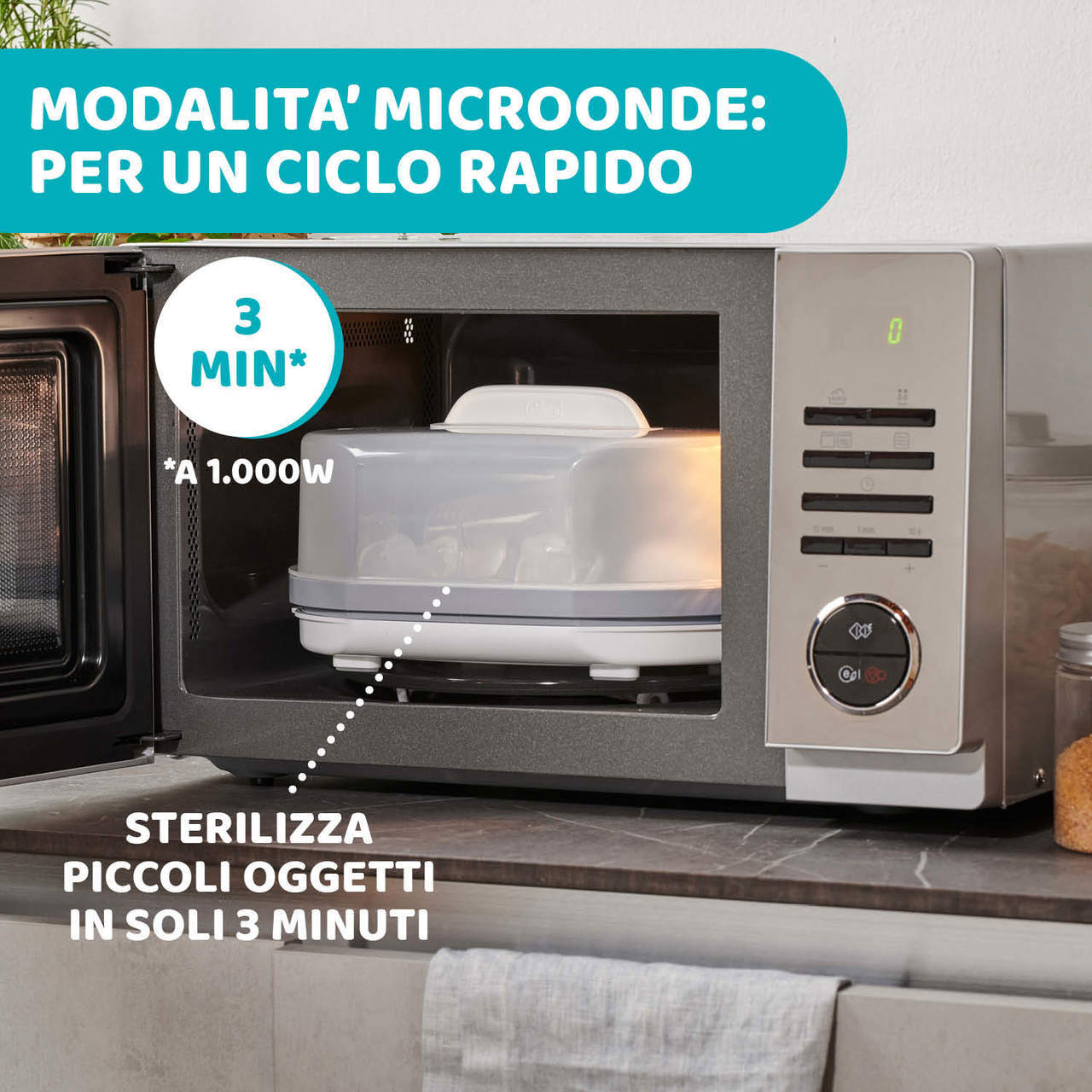 Sterilizzatore per microonde Suavinex : Recensioni