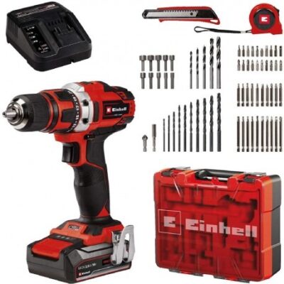 Trapano Avvitatore Einhell Te-Cd 18/40 Li + Kit 69Pz