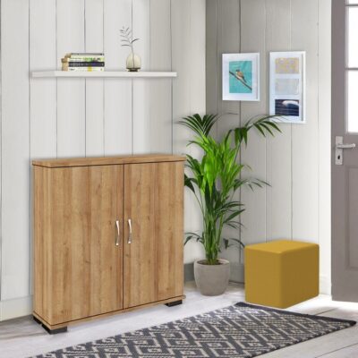 Mobile Multiuso Salvador, Rovere, L72xP35xA79cm