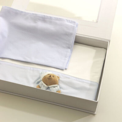Puccio Set Lenzuola 3pz Letto “Sei la mia stella” Azzurro