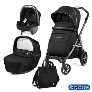 Peg Perego – Trio Book SL Modular Black Shine  con Borsa