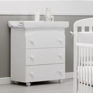 Bagnetto Fasciatoio Erbesi Nido Bianco