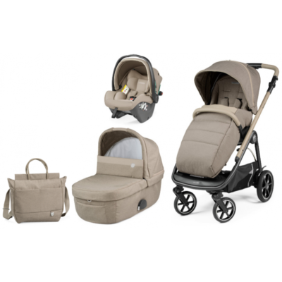 Trio Peg Perego Veloce Slk Modular Sand in regalo la borsa