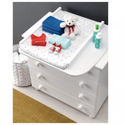 Kit Piano fasciatoio Top per comò e bagnetto Azzurra Design