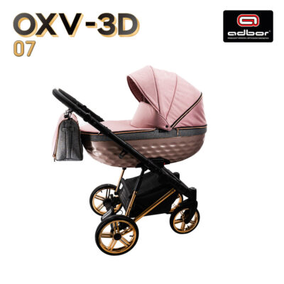 Adbor Stroller OXV-3D Rosa E Oro