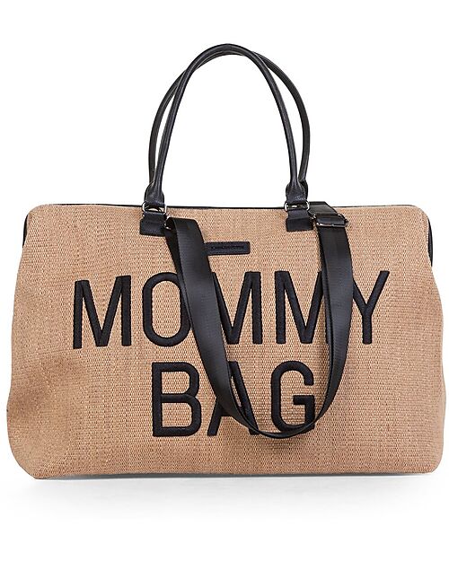 Mommy Bag Borsa Fasciatoio Rafia - Prezzo Reale