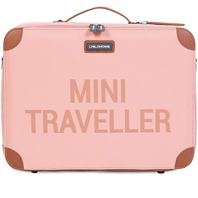 Valigia Bimbi Mini Traveller – Rosa/Rame