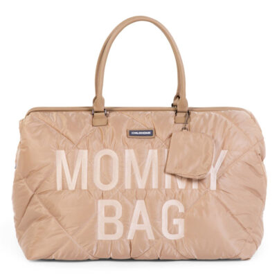 Borsa Fasciatoio Childhome Mommy Bag Trapuntato Beige