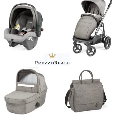 PegPerego Veloce TC Town & Country City Grey con Borsa in Regalo