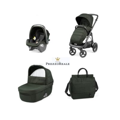 PegPerego Veloce TC Town & Country Green con Borsa in Regalo