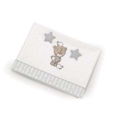 Set lenzuola per lettino Contact Love Me Azzurra Design