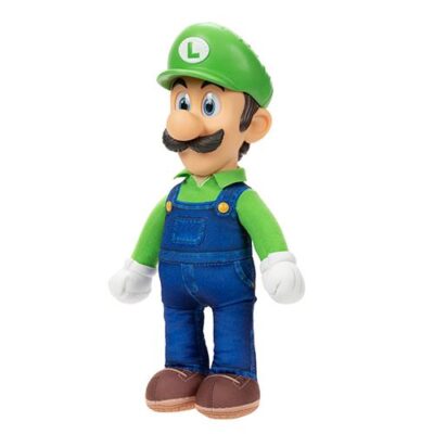 THE SUPER MARIO BROS MOVIE PELUCHE LUIGI 30 CM