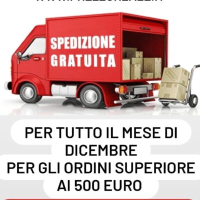 Spedizione Gratuita Richiedi il Codice Promo