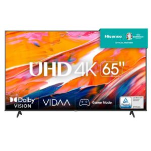 HISENSE 65A6K TV 65″ 4K Ultra HD Smart TV Wi-Fi Nero – GARANZIA ITALIA