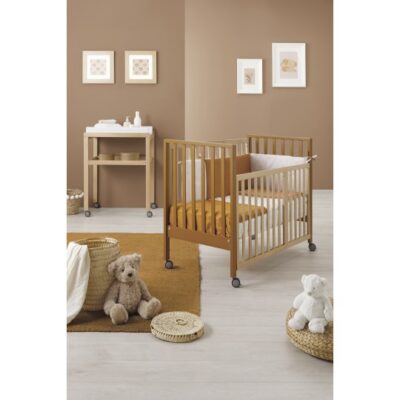 Lettino Erbesi Evolution Terra  -con doppio materasso e Completo Piumone