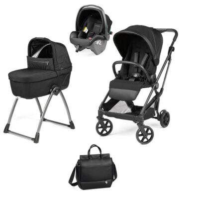 Trio Peg Perego Vivace Belvedere SLK Modular (LICORICE)+Borsa In Omaggio