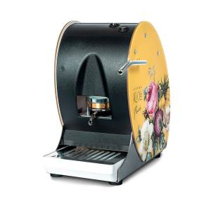 AROMA Kicco – Macchina Caffè  a Cialde 44 mm 15 bar colore Giallo