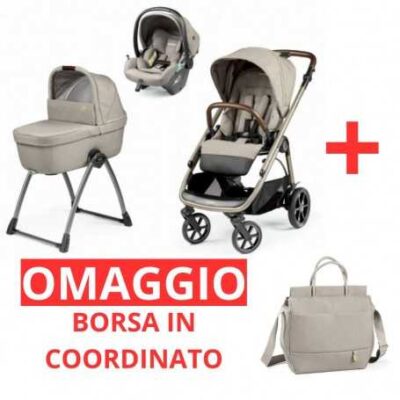 PEG PEREGO Veloce  Belvedere  SLK Astral TRIO 2024 Con Home Stand E Borsa In Omaggio