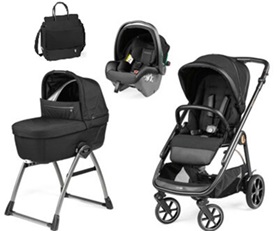 Peg Perego Trio Veloce  Belvedere Lounge Modular (Bronze Noir)+Borsa In Omaggio 2024