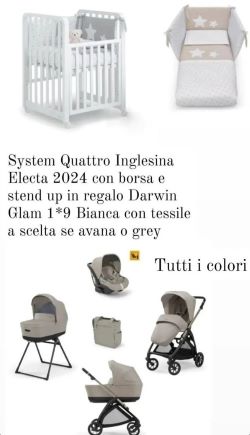 Kit Nascita Trio Inglesina Electa Darwin 2024 +Glam 1×9