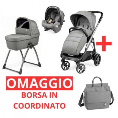 Peg Perego Trio Veloce  Belvedere SLK Modular (Mercury)+Borsa In Omaggio 2024