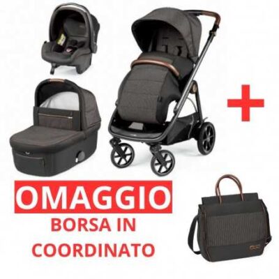 Peg Perego Trio Veloce  Belvedere Lounge Modular(500)+Borsa In Omaggio 2024