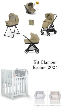 Kit Nascita Trio Inglesina Electa Darwin Recline 2024 +Glam 1×9