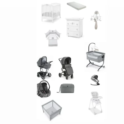 Kit Nascita Grey Sport