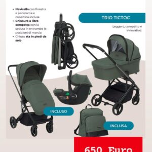 Promozione valida fino al 30-11-2024 Trio Tic Toc foppapedretti