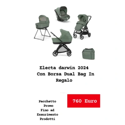 ELECTA 2024 DARWIN MURRAY GREEN CON IN REGALO DUAL BAG MURRAY GREEN.