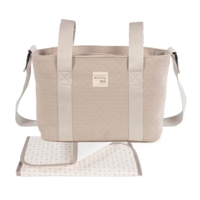 Borsa Crossbody Per Passeggino Eco Mum Apricot