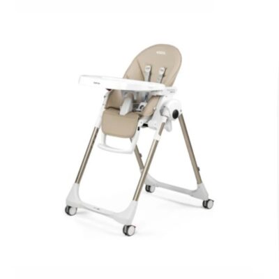 Peg Perego Prima Pappa Follow Me Astral 2025 Seggiolone Pappa Sdraietta in Ecopelle