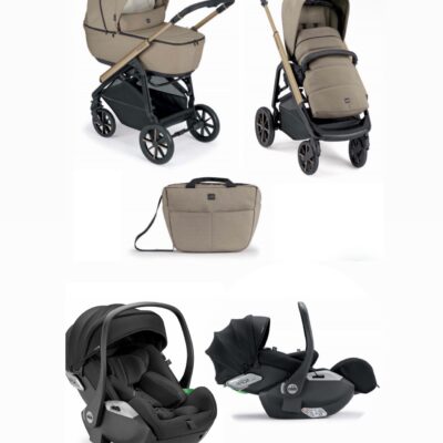 CAM – Trio Modus Con Seggiolino Auto Relax (Beige)