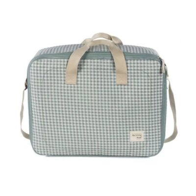 Valigia Per Andare In Clinica I Love Vichy Verde