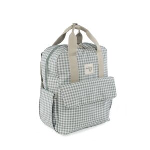 Zaino Per Passeggino I Love Vichy Verde