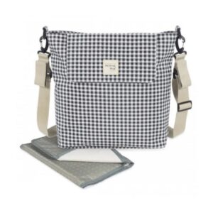 Borsa Per Passeggino I Love Vichy Nero