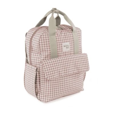 Zaino Per Passeggino I Love Vichy Rosa