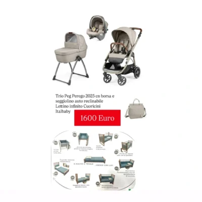 Promozione a Tempo Combo Peg Perego ed Infinito Italbaby