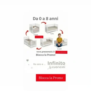 Non Perdere La Promo Di Infinito Cuoricini da 0 a 8 anni