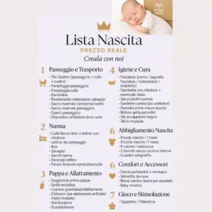 Crea La tua Lista Nascita Con noi