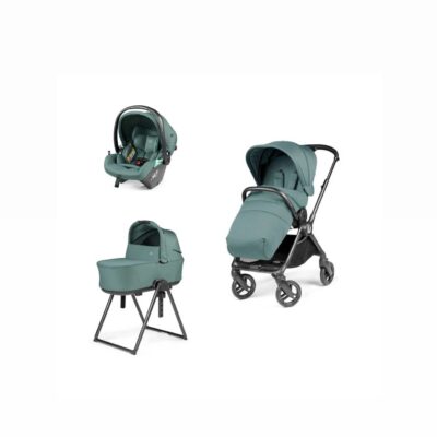 Trio Switch + Culla Flex Con Seggiolino Auto Primo Viaggio Lounge Isize (jade)