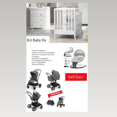 KIT NASCITA BABY RE IN PROMOZIONE