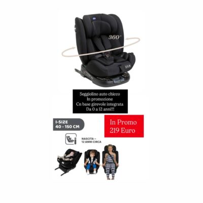 SEGGIOLINO AUTO CHICCO IN PROMOZIONE