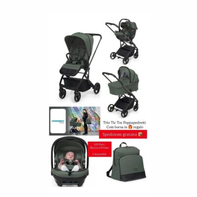 TRIO TIC TOC FOPPAPEDRETTI CON BORSA IN REGALO BLOCCA LA PROMOZIONE!