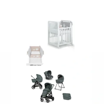 Kit Nascita Aptica Darwin Emerald Green con Glam 1*9