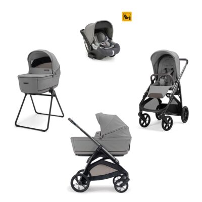 Prenota System Quattro Inglesina Aptica 2026 Darwin CRYSTAL GREY con Borsa in regalo
