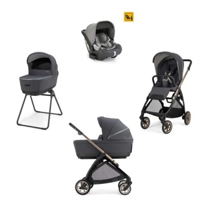 Prenota Electa system quattro GARAGE GREY con seggiolino auto darwin infant – inglesina