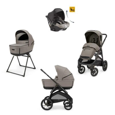 Prenota Aptica xt system quattro  TUNDRA BEIGE  con borsa regalo e seggiolino auto darwin infant – inglesina
