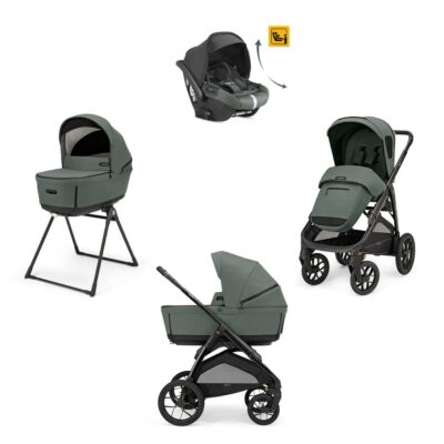 Prenota Aptica xt system quattro  TAIGA GREEN con borsa regalo e seggiolino auto darwin infant – inglesina