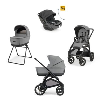 Prenota Aptica xt system quattro CANYON GREY con borsa in regalo e seggiolino auto darwin infant recline evo – inglesina